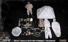 Load image into Gallery viewer, 1:6 U.S. United States Navy Seals Winter Combat Training Soldier Set Action Figure Toy Scale Dolls Models Boys Gift 12 inch
