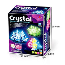 Load image into Gallery viewer, kekafu Crystal Growing Science Kit- Crystal Science Kits Green Color, Kid DIY Kit Science Experiments Educational Gift, Craft Stuff Toys for Teens Boys and Girls DIY Stem Projects Homeschool Geology
