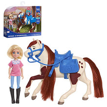 Load image into Gallery viewer, DreamWorks Spirit Riding Free Collector Doll &amp; Horse, Abigail &amp; Boomerange, by Just Play
