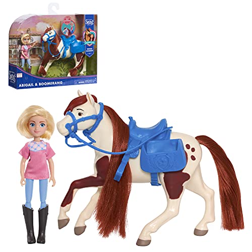 DreamWorks Spirit Riding Free Collector Doll & Horse, Abigail & Boomerange, by Just Play