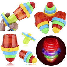 Load image into Gallery viewer, PROLOSO 12 Pcs Spinning Tops Light Up Spinning Toys for Kids Birthday Party Favors Stocking Stuffers
