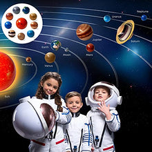 Load image into Gallery viewer, Xiaoling Solar System Stress Ball, 10pcs Squeeze Balls Relaxing Planet Toy, Galaxy Planetary Pressure Balls Set, Astronomy Universe Educational Toys, Anxiety Sensory Toys for Kids Teens Adults
