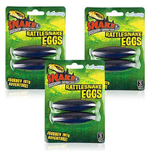 Load image into Gallery viewer, ArtCreativity Magnetic Rattlesnake Eggs, Set of 3 Pairs, Magnetic Fidget Toys for Kids, Rattle Snake Egg Toys with Powerful Magnets, Fun Animal, Zoo, and Safari Birthday Party Favors
