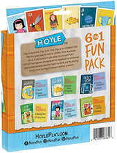 Load image into Gallery viewer, Hoyle Kid&#39;s 6 in 1 Fun Pack- Card Games
