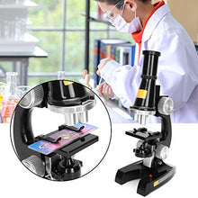 Load image into Gallery viewer, 450X Children&#39;s Microscope Kit Microscope for Kids LED Light for Educational School Science Beginner Kids with Slides Specimen Box
