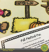 Load image into Gallery viewer, Playtime Felts Fall Festival Fun Felt Board Story Set for Flannel Boards - Uncut
