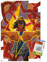 Marvel Comics - Ms. Marvel - Fearless #4 Wall Poster with Push Pins