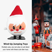 Load image into Gallery viewer, PRETYZOOM 4pcs Christmas Wind Up Toy Christmas Snowman Walking Jumping Clockwork Toys Collectible Figurine Desk Ornament for Party Favors Gift Goody Bag Filler
