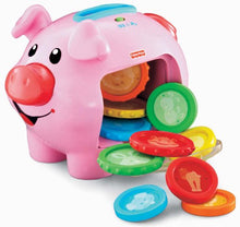 Load image into Gallery viewer, Fisher-Price Laugh &amp; Learn: Learning Piggy Bank

