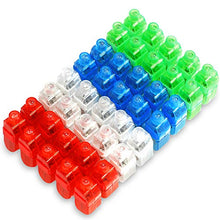 Load image into Gallery viewer, Novelty Place LED Finger Lights 40 Pack Bright Party Favors Party Supplies for Holiday Light up Toys Assorted Color
