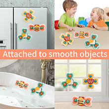 Load image into Gallery viewer, LZZAPJ Spinning Sensory Learning Toys for Toddlers 1-3, Baby 6-12-18 Months Suction Cup Spinner Toy,Baby Bathtub Bath Toys, Birthday Gifts for 1 Year Old and 2 Year Old Boys and Girls
