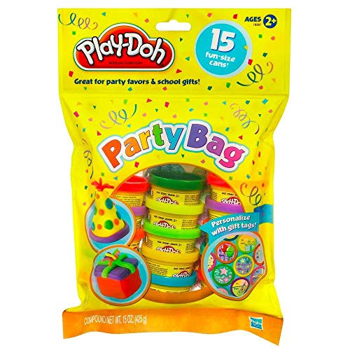 Play-Doh Party Bag Dough, 15 Count (Assorted Colors) - 2 Pack