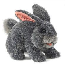 Load image into Gallery viewer, Folkmanis Gray Bunny Rabbit Hand Puppet, 1 ea
