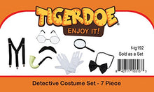 Load image into Gallery viewer, Tigerdoe Detective Costume - 7 Pc Costume Accessories, Spy Costume, Spy Kit - Secret Agent Costume
