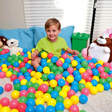 Load image into Gallery viewer, Bestway 93510E-BW 2 Inch Small Kids Plastic Play Balls for Childrens Ball Pit or Playhouse, for Ages 12 Months to 5 Years Old, Multicolor, 200 Count

