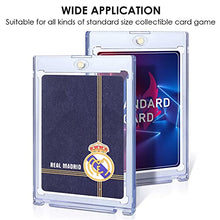 Load image into Gallery viewer, 5 ct Magnetic Card Holders for Trading Cards, 35 pt Hard Cards Sleeves Case fit for MTG Cards, YUGIOH Cards, Standard Cards, Sports Cards, Baseball Cards Toploaders

