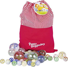 Load image into Gallery viewer, Goki 63924 Bag with 50 Marbles
