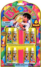 Load image into Gallery viewer, B&#39;loonies Plastic Balloon Variety 8 Tubes. Great Original Bloonies Bubble Making. 774-1A

