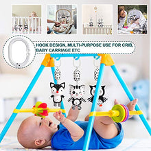 Load image into Gallery viewer, Lamlingo Baby Hanging Rattle Toys,Infant Crib Car Seat Toys,Infant Stroller Hanging Toy Soft Plush Stuffed Animal Rattles for 0, 3, 6, 9, 12 Months?(Owl, Fox&amp; cat)?
