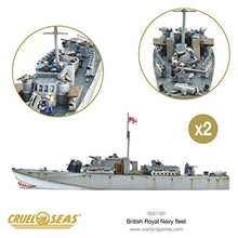 Load image into Gallery viewer, Cruel Seas Royal Navy Fleet Starter Set, World War II Naval Battle Game
