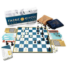Load image into Gallery viewer, Faerie Chess - Play Classic Chess with New Pieces - Rediscover The Family Strategy Board Game - 32 Traditional Chess Pieces for Beginners, 28 Custom Pieces with New Rules for Advanced Play

