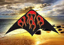 Load image into Gallery viewer, Skydog Kites Llc 20403 Learn To Fly Flames 48x23&quot;, 20403
