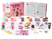 Load image into Gallery viewer, The Magical Craft Box 24 Color Air Dry Clay for Kids, Crafts for Girls Ages 6-8, Christmas Crafts for Kids
