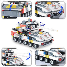 Load image into Gallery viewer, EP EXERCISE N PLAY City Military Armored Chariot Building Blocks STEM Toy Set, Age 6+, 932 Pieces

