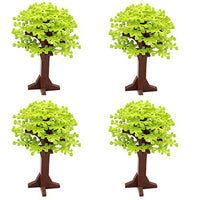 General Jim's Classic Botanical Lime Green Trees - Forest Garden Plant Botanical Accessories for Building Block Toys for Building Creations Landscaping (4pcs)