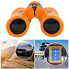 Load image into Gallery viewer, Diyeeni Children Binocular Telescope Set,Portable Mini Handheld Kid Binoculars for Enhance Concentration, Watch The Insects, See The Distant View,Toy Kid Gift(Orange)
