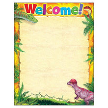Load image into Gallery viewer, Trend Enterprises Inc Welcome Discovering Dinosaurs Learning Chart
