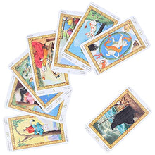 Load image into Gallery viewer, FASJ Divination Card, Exquisite Good Hand Feelings 78pcs Playing Cards Divination Tarot Cards Coated Paper for Your Loved Ones or Yourself for Tarot Deck Beginners
