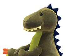 Load image into Gallery viewer, GUND Tristen T-Rex Dinosaur Stuffed Animal Plush, Green, 13&quot;
