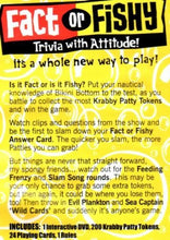 Load image into Gallery viewer, Spongebob Squarepants Fact or Fishy: DVD Trivia Game (2004 Edition)

