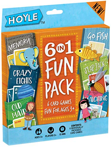 Hoyle Kid's 6 in 1 Fun Pack- Card Games
