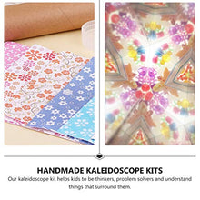Load image into Gallery viewer, Toyvian Kids Classic Paper DIY Kaleidoscope Old World Kaleidoscope Classic Toy for Children Classic World Toys Party Favors 5 Set
