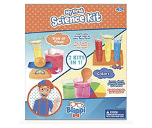 Load image into Gallery viewer, Be Amazing! Toys Blippi My First Science Kit: Color Experiments + Sink or Float - Super Set of 2 Kits in 1!
