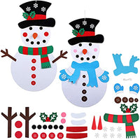 Darmeng 2 Pack DIY Felt Christmas Snowman Games Kit Detachable Ornamen –  ToysCentral - Europe