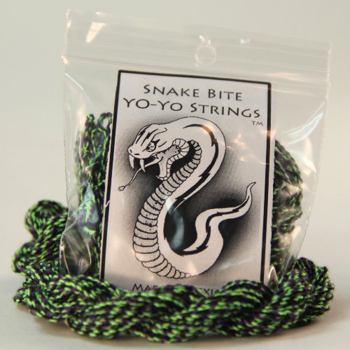 100 Pack Snake Bite String- 100% Polyester Yo-Yo Strings - Diamondback