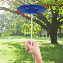 Load image into Gallery viewer, EVTSCAN Juggling Discs, 2Pcs Juggling Spinning Plates Balance Wheel Discs Juggling Props Toys Outdoor Games(Blue)
