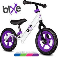 Purple (4LBS) Aluminum Balance Bike for Kids and Toddlers - 12