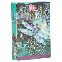 Spirits of The Animals Oracle Cards English Divination Fate Fortunetelling Tarot Card Decks Ideal for Family Entertainment Get Together with Friends and Promote Friendship