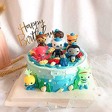 Load image into Gallery viewer, Souked Octonauts Cake Decoration Octo-Crew Cake Topper Figures Birthday Baking Decoration Cartoon Doll Dessert Ornaments
