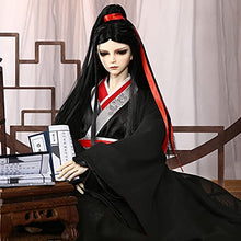 Load image into Gallery viewer, MEShape 1/3 Handmade BJD Boy Doll Ancient Costume, Handsome Hanfu Set for SD Doll Clothes Dress Up Accessories, Suitable for Your Favorite Doll
