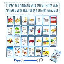 Load image into Gallery viewer, My Out and About Activity Cards 27 Flash Cards for Visual aid Special Ed, Speech Delay Non Verbal Children and Adults with Autism or Special Needs
