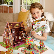 Load image into Gallery viewer, Hansel and Gretel Toy House and Storybook Playset
