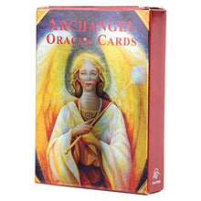 Load image into Gallery viewer, Fate Divination Card, Party Divination Card, Unique Gifts Flash Effect Exquisite Table Card, Card Game for Home Boys Beginners Girls(Archangel Oracle Cards)
