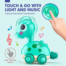 Load image into Gallery viewer, Baby Toys 6 to 12 Months Touch &amp; Go Musical Light Infant Toys, Baby Crawling Toys 6 Month Old Baby Toys 12-18 Months, Tummy Time Toys for 1 Year Old Boy Gifts Girl Toy, Baby Toddler Boy Toys Age 1-2
