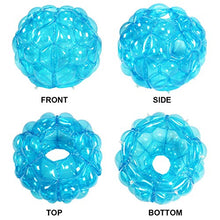Load image into Gallery viewer, SUNSHINEMALL 2 PC Sumo Balls for Adult, Inflatable Body Sumo Balls Bopper Toys, Heavy Duty PVC Vinyl Kids Adults Physical Outdoor Active Play (24 INCH Blue)
