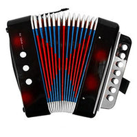 Kid's Toy Instrument/Kid's Accordion for Both Boys and Girls,Black